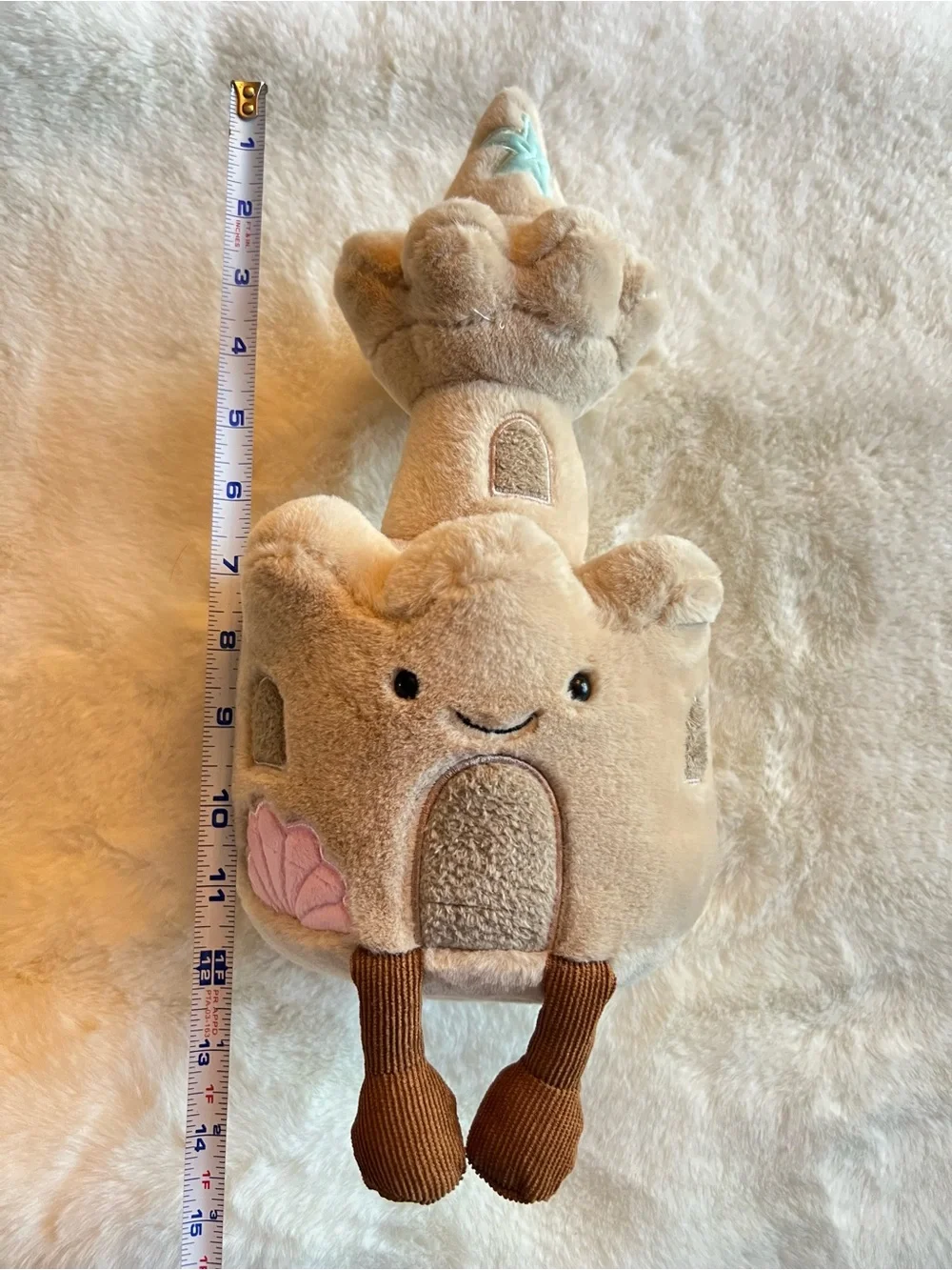 Sandcastle Plush, Cute Beach Themed Stuffed Toy
